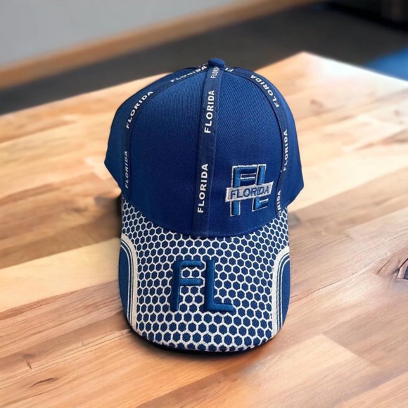Hats for Men | Adjustable Florida FL Hat High-Quality Embroidery Florida Men Cap - Picture 3 of 3